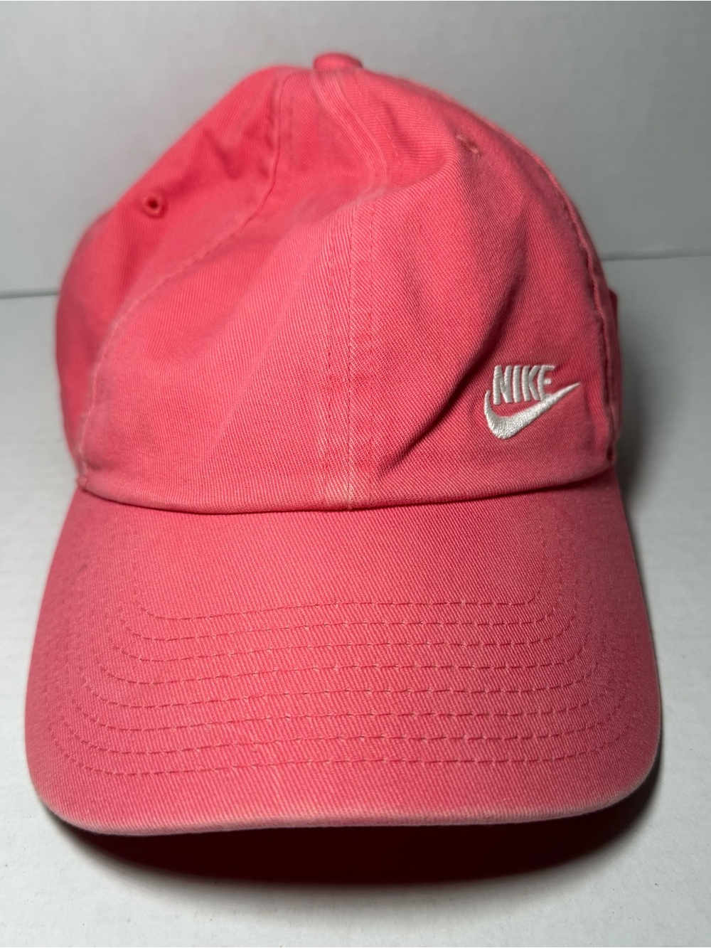 Nike Pink Embroidered Adjustable Hat One Size Heritage 86 Cap